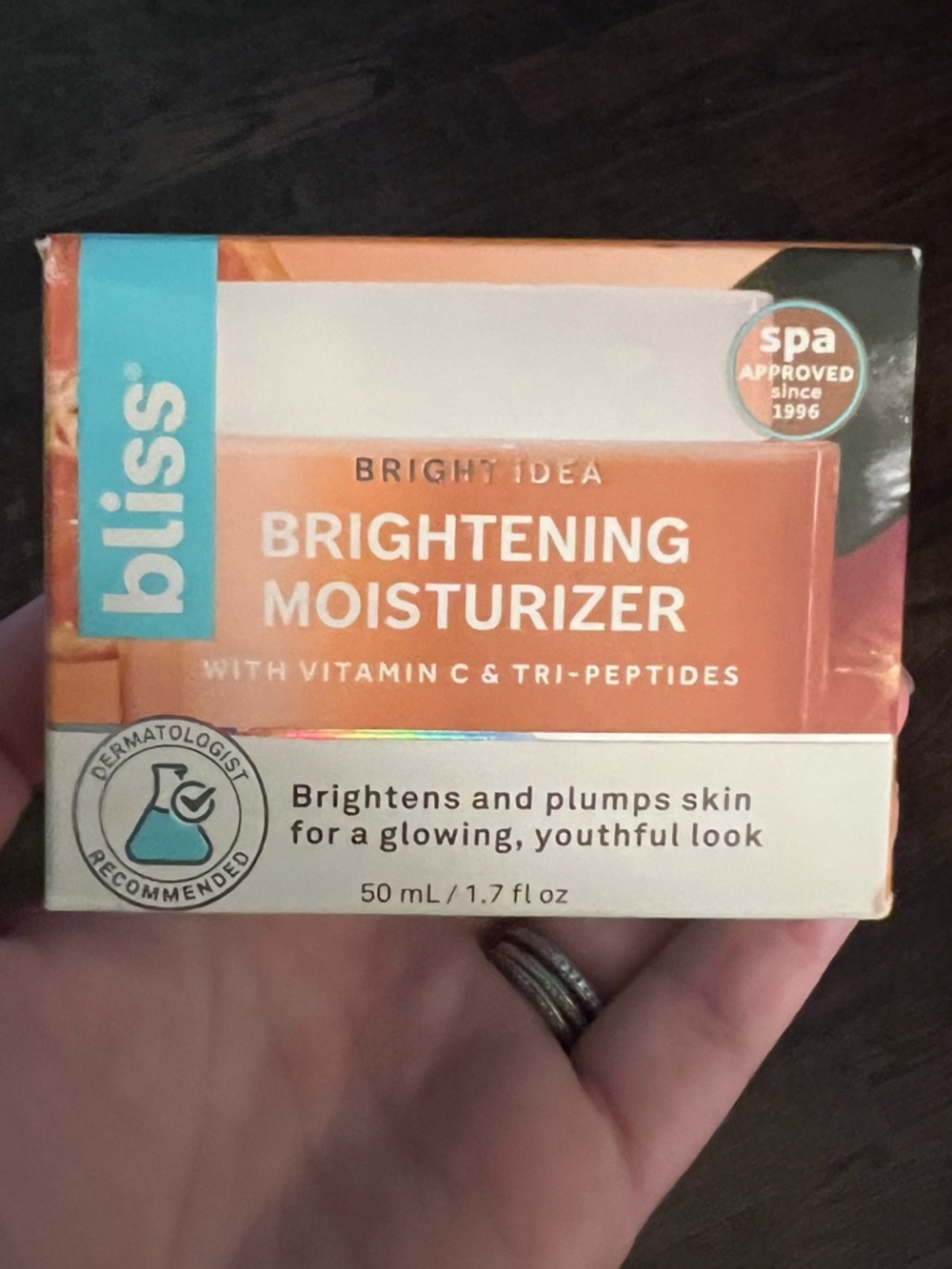 Bliss Brightening Moisturizer